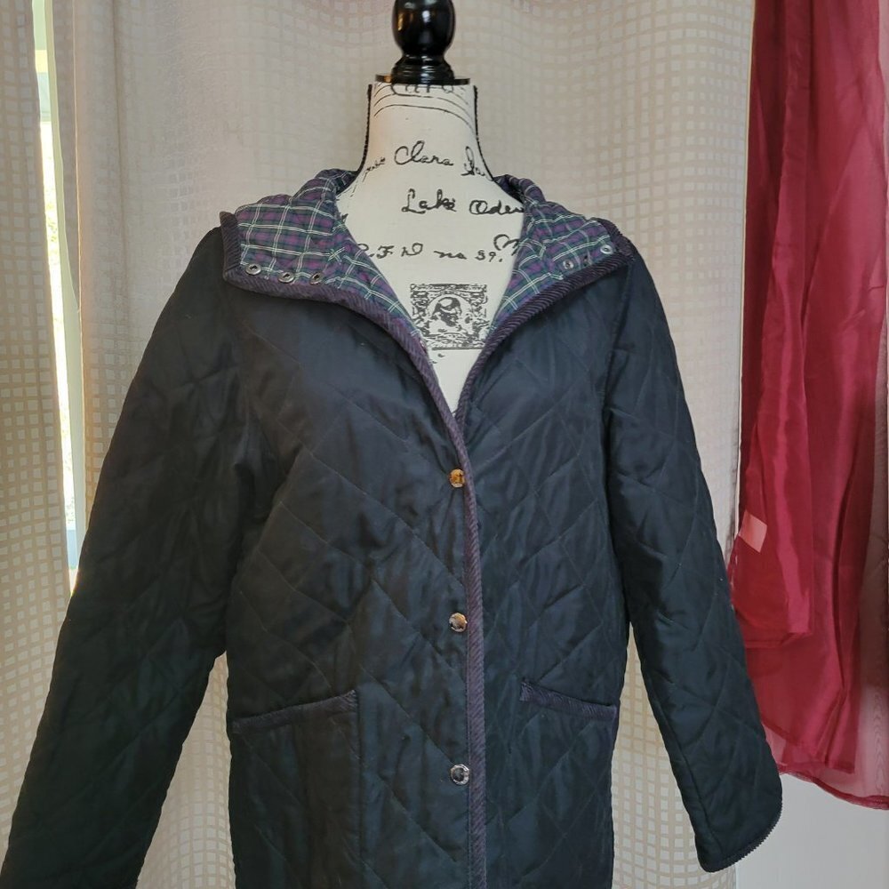 Lauren Jeans Co. Quilted Mid-Length Jacket - Size PM - Picture 2 of 14